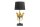 Tischlampe Schwarz Gold 75 cm hoch Papageien für E27