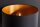 Nachttischlampe Schwarz Gold 61 cm E27 Metall Stoff Seegras