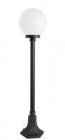 Wegeleuchte Aluminium Schwarz Weiß E27 IP43 H:98 cm