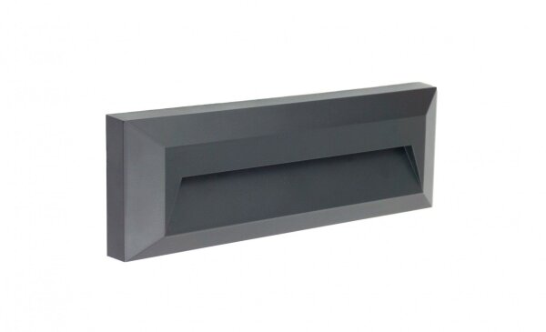 LED Wandlampe Dunkelgrau 2700/4500/6000 K IP65 B:23 cm