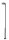 LED Mastleuchte Stahl Dunkelgrau 3000K IP65 H:410 cm