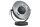 Lampe de table Ø30cm ronde rétro noir argenté