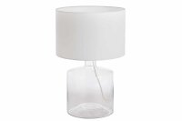 Elégante lampe de table AQUAMENTI Bleu Blanc Verre...