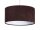 Lampe suspendue Table de salle à manger Marron Blanc Rétro ronde Lampe