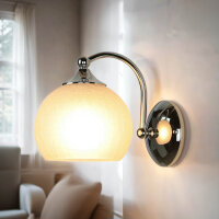 Applique murale Blanc Chrome NABO Applique murale Salle...