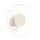 LED Wandleuchte Beige Transparent Stahl 3000K B:28 cm