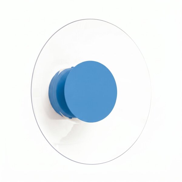LED Wandleuchte Hellblau Transparent 3000K B:28 cm