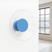 LED Wandleuchte Hellblau Transparent 4000K B:28 cm