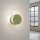 LED Wandleuchte Olivgrün Transparent 4000K rund B:28 cm