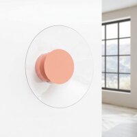 LED Wandleuchte Pfirsich Stahl Plexiglas 3000K B:28 cm