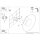 LED Wandleuchte Pfirsich Stahl Plexiglas 3000K B:28 cm