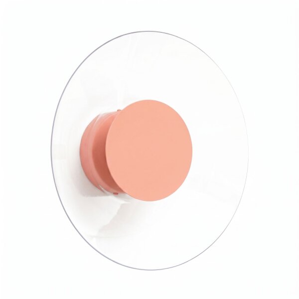 LED Wandleuchte Pfirsich Stahl Plexiglas 4000K B:28 cm