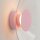 LED Wandleuchte Pink Stahl Plexiglas 3000K B:28 cm rund