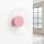 LED Wandleuchte Pink Transparent Stahl 4000K B:28 cm