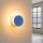 LED Wandleuchte Ultramarin Stahl 3000K B:28 cm rund