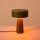 Tischlampe schwenkbar Olivgrün G9 H:28 cm Ø20 cm Modern