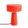 Tischlampe verstellbar Rot G9 H:28 cm Modern dekorativ
