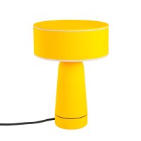 Tischlampe flexibel Gelb G9 H:28 cm &Oslash;20 cm dekorativ