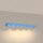 LED Pendelleuchte Azurblau Aluminium 3000K L:98,5 cm