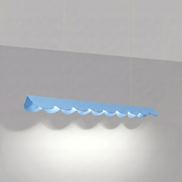 LED Pendelleuchte Azurblau 4000K neutralweiß L:98,5 cm