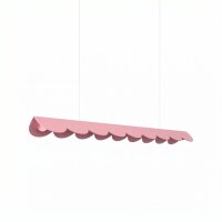 LED Pendelleuchte Pink Alu 3000K warmweiß L:98,5 cm