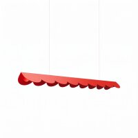 LED Pendelleuchte Rot Alu 4000K neutralweiß L:98,5 cm