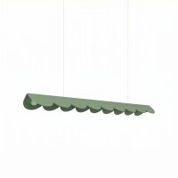 LED Pendelleuchte Salbei Alu 4000K L:98,5 cm lang