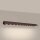 LED Pendelleuchte Alu Braun 3000K 16W L:131 cm lang
