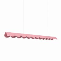 LED Pendelleuchte Pink Aluminium 3000K 16W 131 cm lang