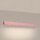 LED Pendelleuchte Pink Aluminium 3000K 16W 131 cm lang