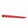 LED Pendelleuchte Rot Aluminium 3000K 16W L:131 cm lang