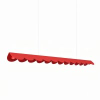 LED Pendelleuchte Rot 4000K neutralweiß 16W L:131 cm