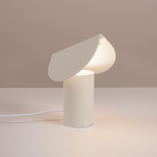 LED Tischleuchte schwenkbar Beige 3000K H:15 cm Modern
