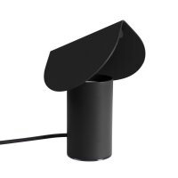 LED Tischleuchte Alu schwenkbar Schwarz 3000K H:15 cm