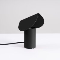 LED Tischleuchte Alu schwenkbar Schwarz 3000K H:15 cm