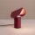 LED Tischleuchte schwenkbar Alu Burgund 3000K H:15 cm