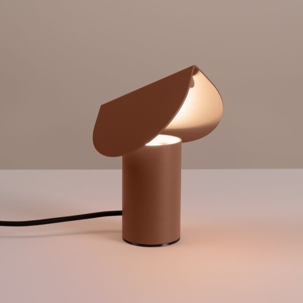 LED Tischleuchte schwenkbar Mokka 3000K H:15 cm klein