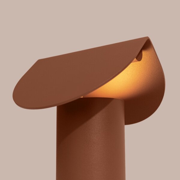 LED Tischleuchte schwenkbar Mokka 3000K H:15 cm klein
