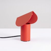 LED Tischleuchte schwenkbar Rot 3000K H:15 cm klein