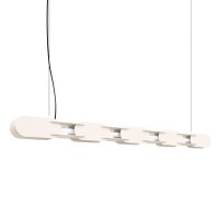 LED Pendelleuchte dimmbar Push-DIM Beige 4000K L:158 cm