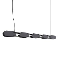 LED Pendelleuchte Schwarz dimmbar Push-DIM 3000K 158 cm