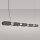 LED Pendelleuchte dimmbar Push-DIM 4000K L:158 cm Stahl
