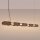 LED Pendelleuchte dimmbar Push-DIM Braun 3000K L:158 cm