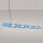 LED Hängelampe dimmbar Hellblau 4000K L:158 cm Modern