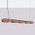 LED Pendelleuchte dimmbar Push-DIM Mokka 3000K L:158 cm