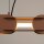 LED Pendelleuchte dimmbar Push-DIM Mokka 3000K L:158 cm