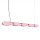 LED Pendelleuchte dimmbar Push-DIM Pink 4000K L:158 cm