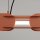 LED Hängelampe dimmbar Ockerrot 4000K L:158 cm Modern