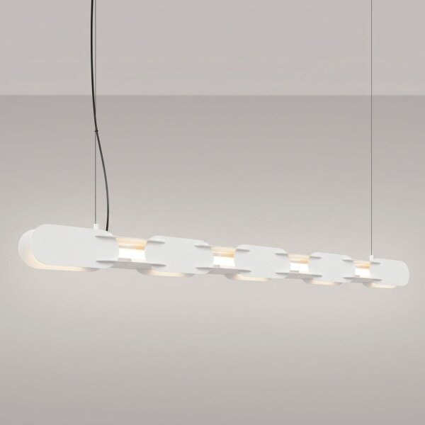 LED Hängelampe dimmbar Push-DIM Weiß 4000K L:158 cm