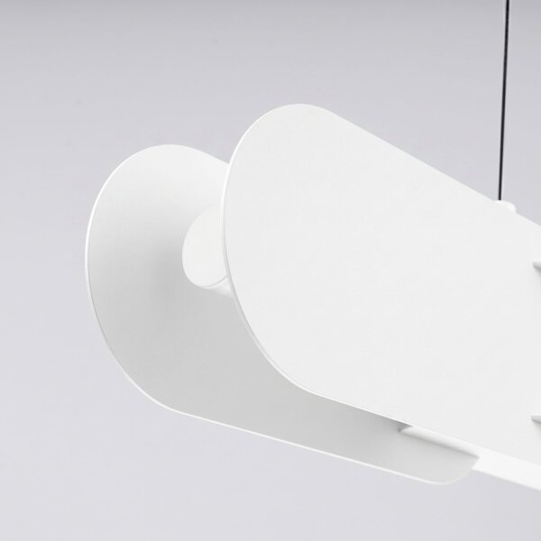 LED Hängelampe dimmbar Push-DIM Weiß 4000K L:158 cm